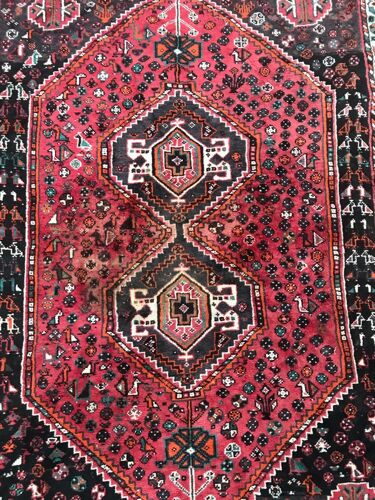 Tapis persan shiraz fait main 160x210 cm