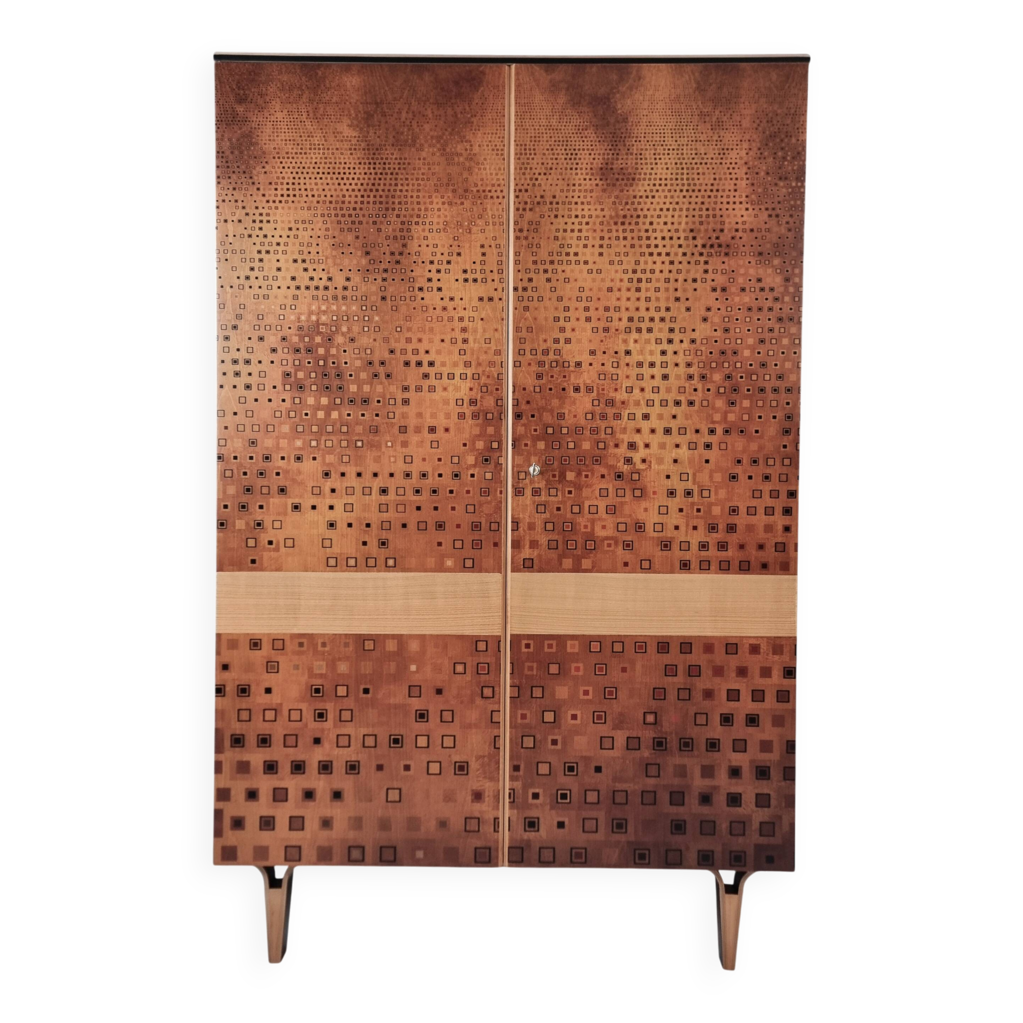 Vintage Wardrobe in Ash, 1970s