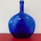 Carafe / vase / lady-jeanne in cobalt blue glass