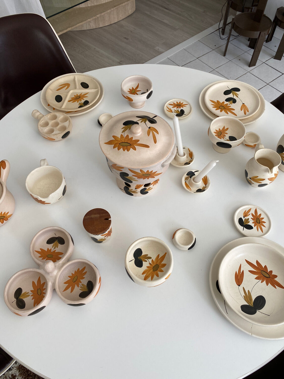 Charles and Ray Eames dining table