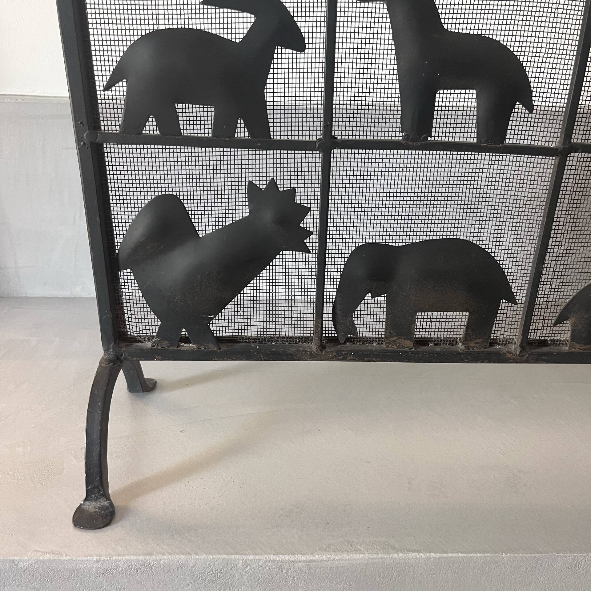Screen or partition or fire guard from the Artisans of Marolles