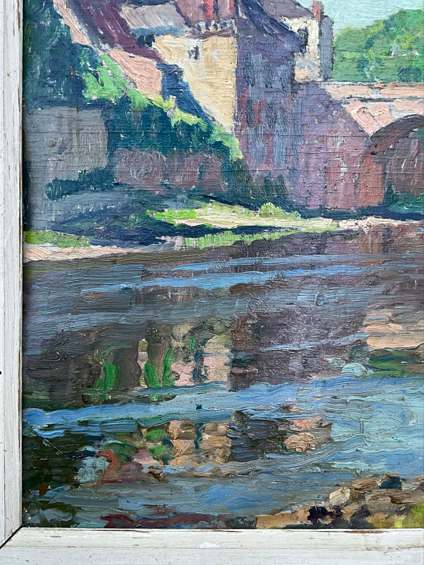 Huile sur panneau signée Constantin Font