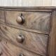 19th century Victorian mahogany chest of drawers