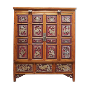 Armoire chinoise ancienne en bois