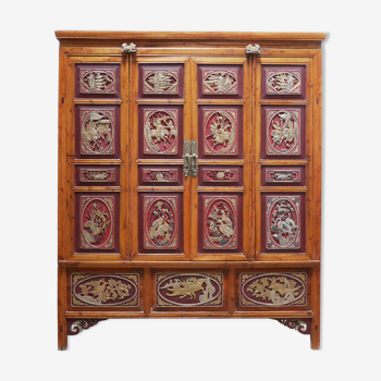 Old Chinese wooden cabinet