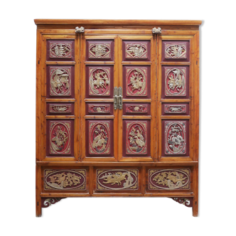 Old Chinese wooden cabinet