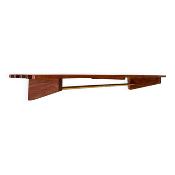 Vintage Danish coat rack teak