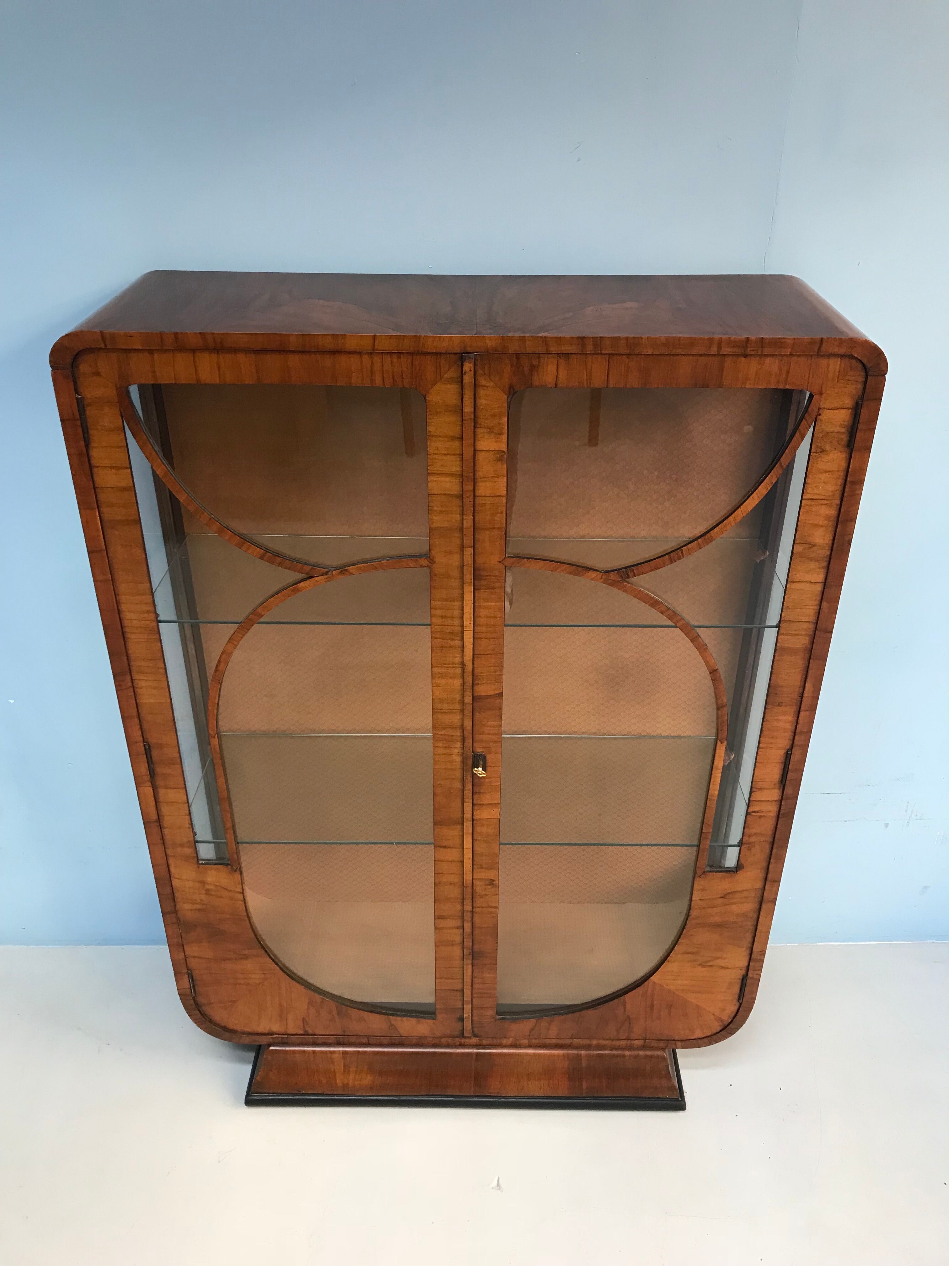 Art Deco display cabinet 1930's