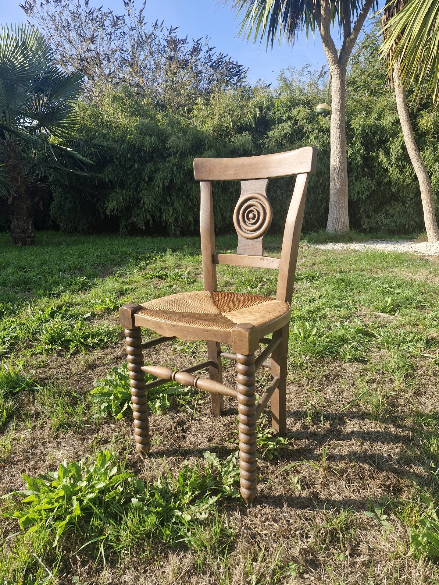 Chaise en bois