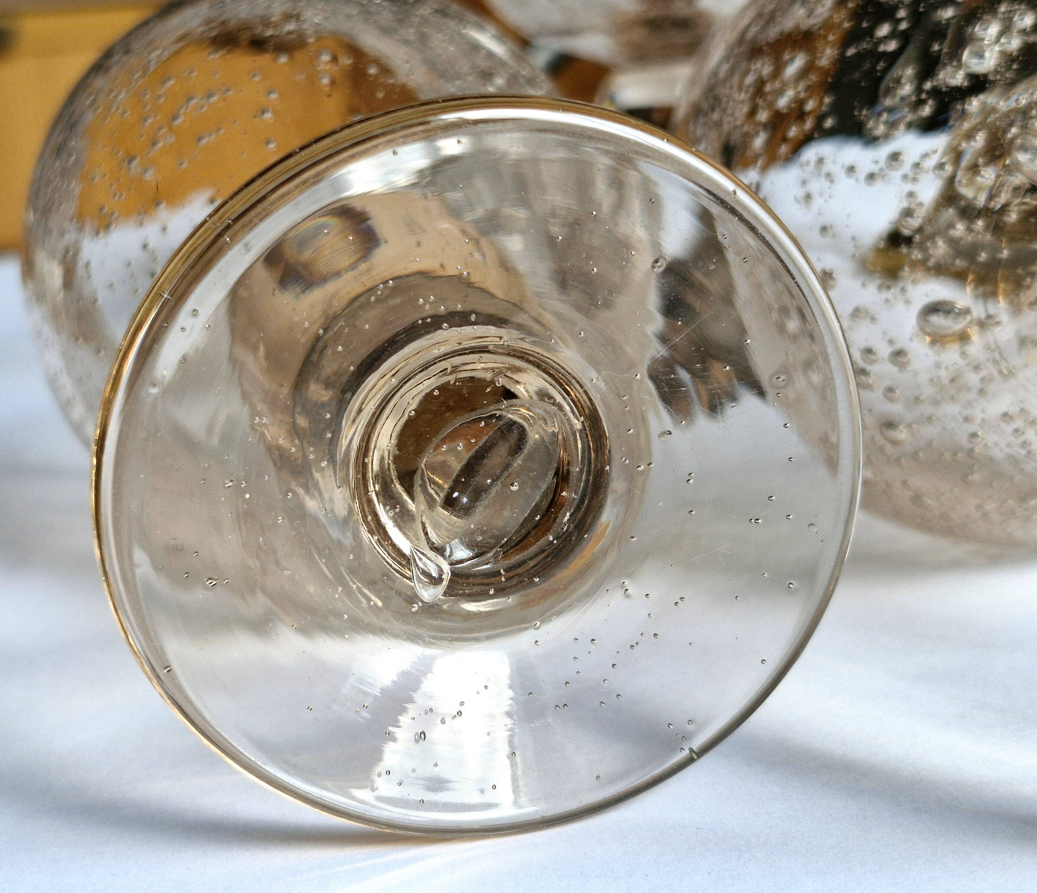 Bubble glasses from Biot