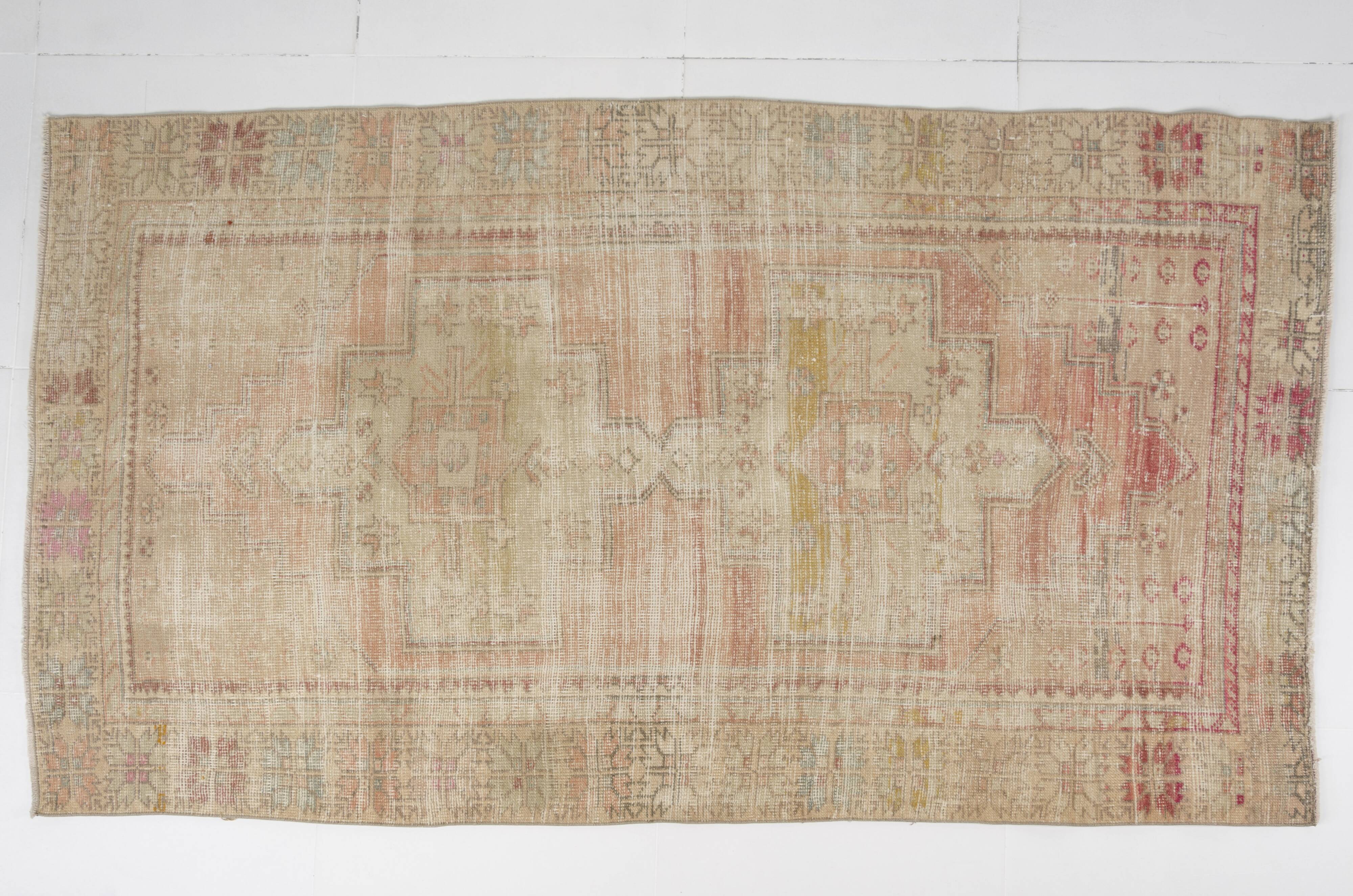 Vintage Anatolian Wool Carpet