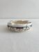 Vintage round ashtray in Digoin Sarreguemines earthenware.