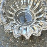 Art Deco molded glass ashtray by Pierre D'Avesn - Art Deco pocket emptier