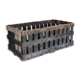 Old wooden crate