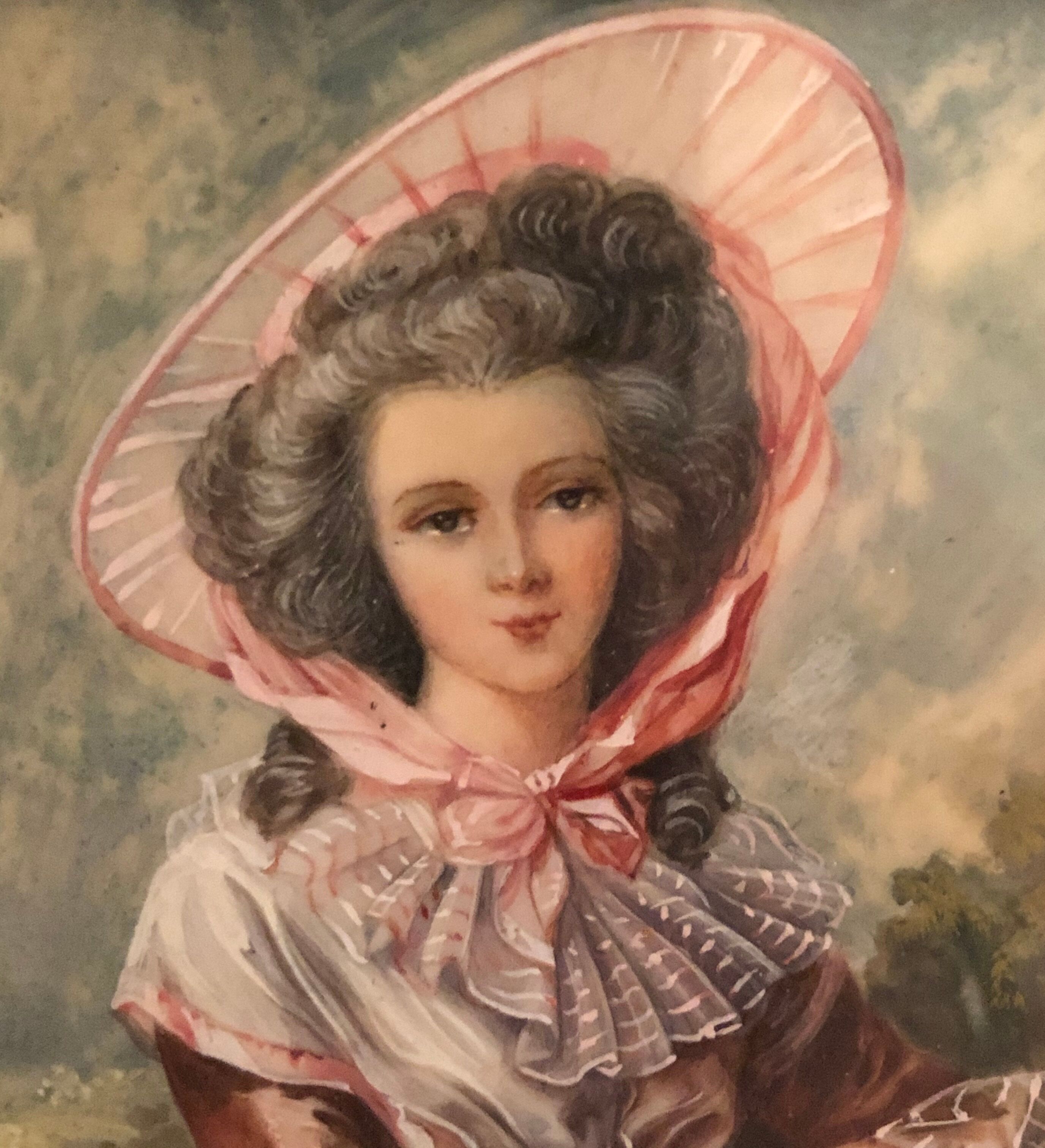 Portrait de Mme de Polignac