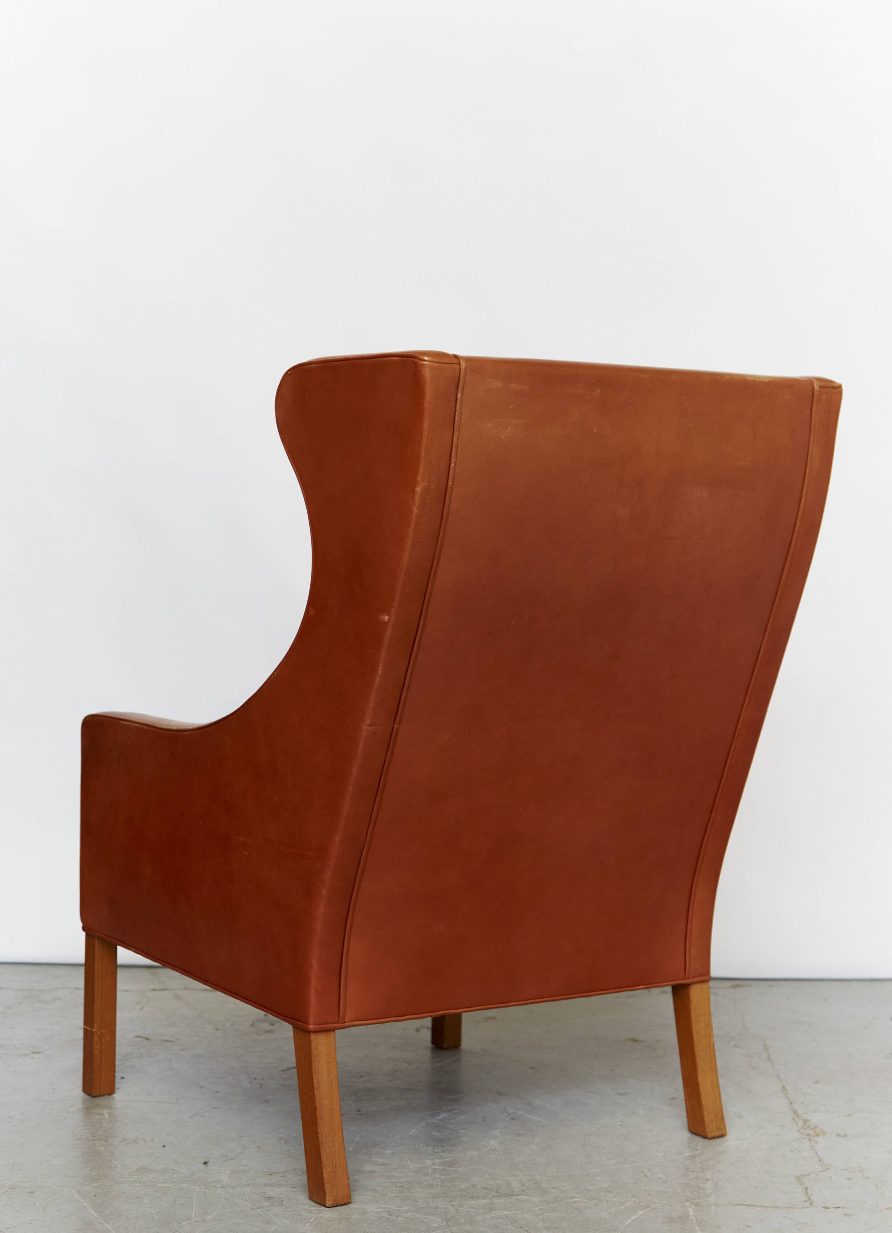 Børge Mogensen Wingback Chair No.2204 pour Fredericia