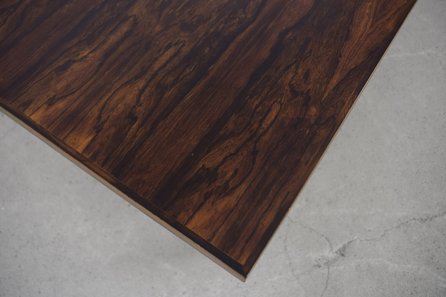 Rosewood mid century colonial modern coffee table, 1960s