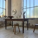 Oval farmhouse table 250cm pine