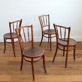 Suite of 4 chairs bistro Baumann