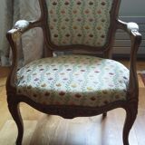 Pair of Louis XV style armchairs