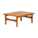 Danish design coffee table made of solid teak, 1960