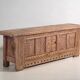 Buffet en bois sculpté à patine violette, c.1850