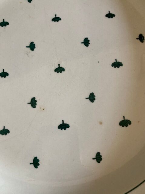 Luneville earthenware dish "Nemours"