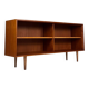 Vintage teak sideboard lowboard shelf bookcase 60s