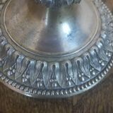 Golden bronze candlestick