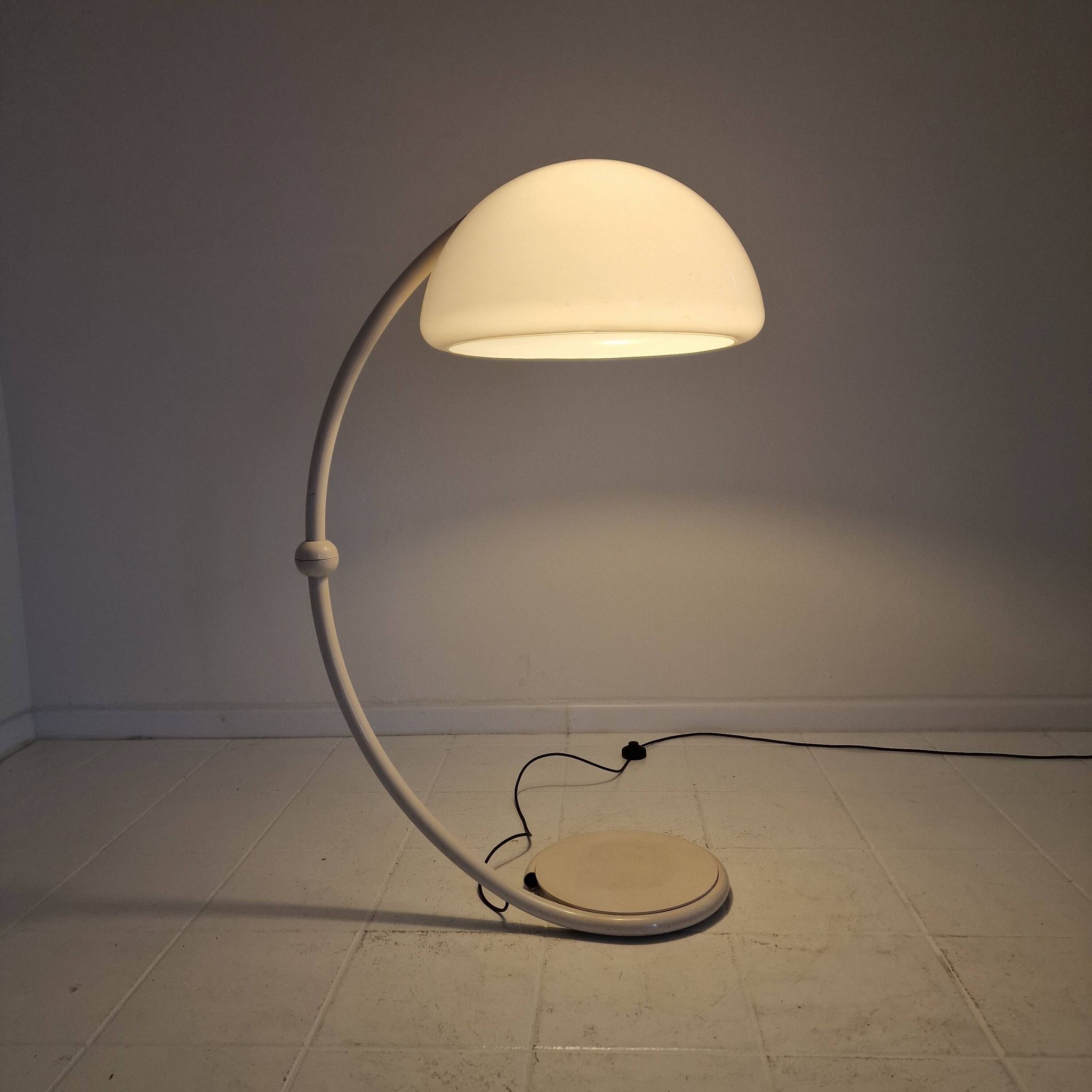 Serpente Floor Lamp by Elio Martinelli, Italy 1960s