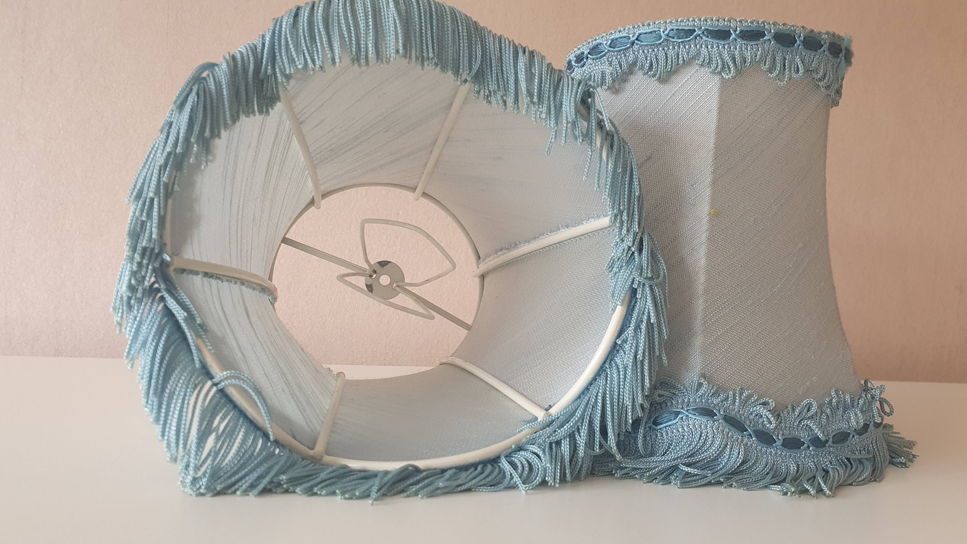 Set of 2 lampshades for wall lights