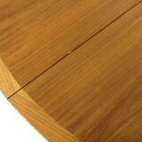 Scandinavian walnut dining table, Sweden, 1960s