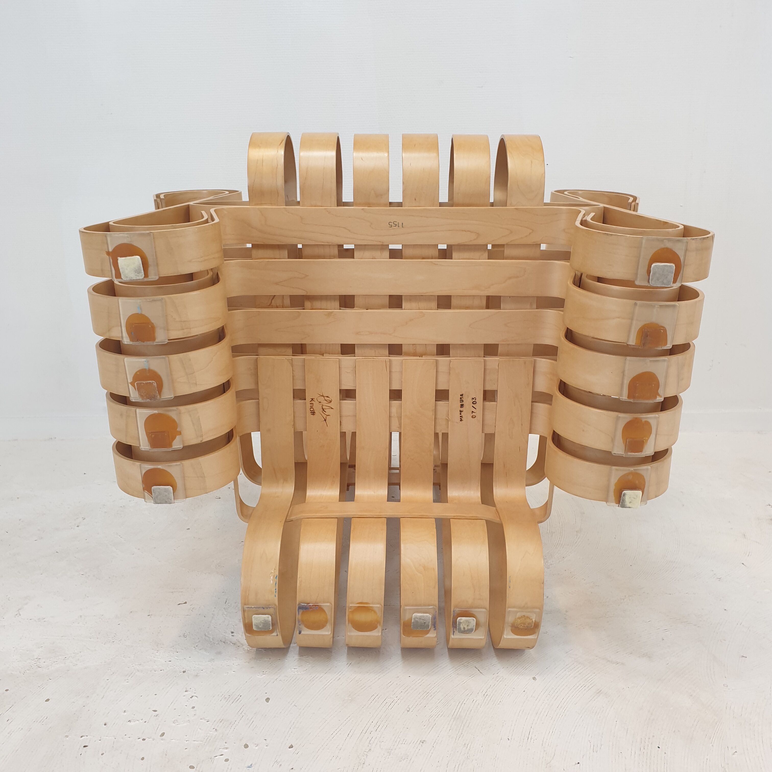 "Power Play" Chair by Frank Gehry for Knoll
