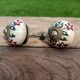 Retro door knobs in genuine sandstone