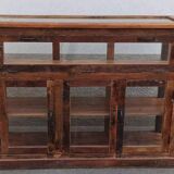 Antique wooden jeweller's display case