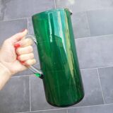 Green Italian pitcher
