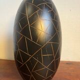 Exotic wood vase