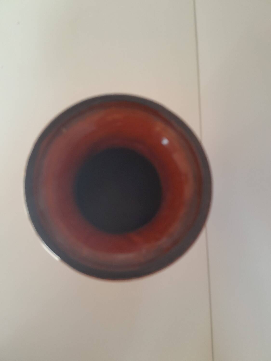 Vase rouge et marron Germany