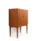 Mid Century Fine Danish Bar Cabinet in Teak