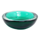 Cendrier en verre de Murano vert