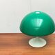 Mid-century green Italian table lamp Toledo by Luigi Massoni for Guzzini, 1960s.