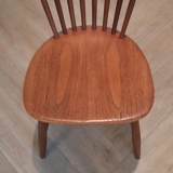 Set of 4 SH41 dining table chairs by Yngve Ekström for Nesto Pastoe 1960