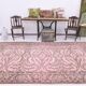 6x10 Rug For Living Room Soft Pink Turkish Vintage Rug, 181x314Cm