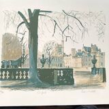 Edwin La Dell 1914-1970: Lithograph Canford England 46/75, 1959