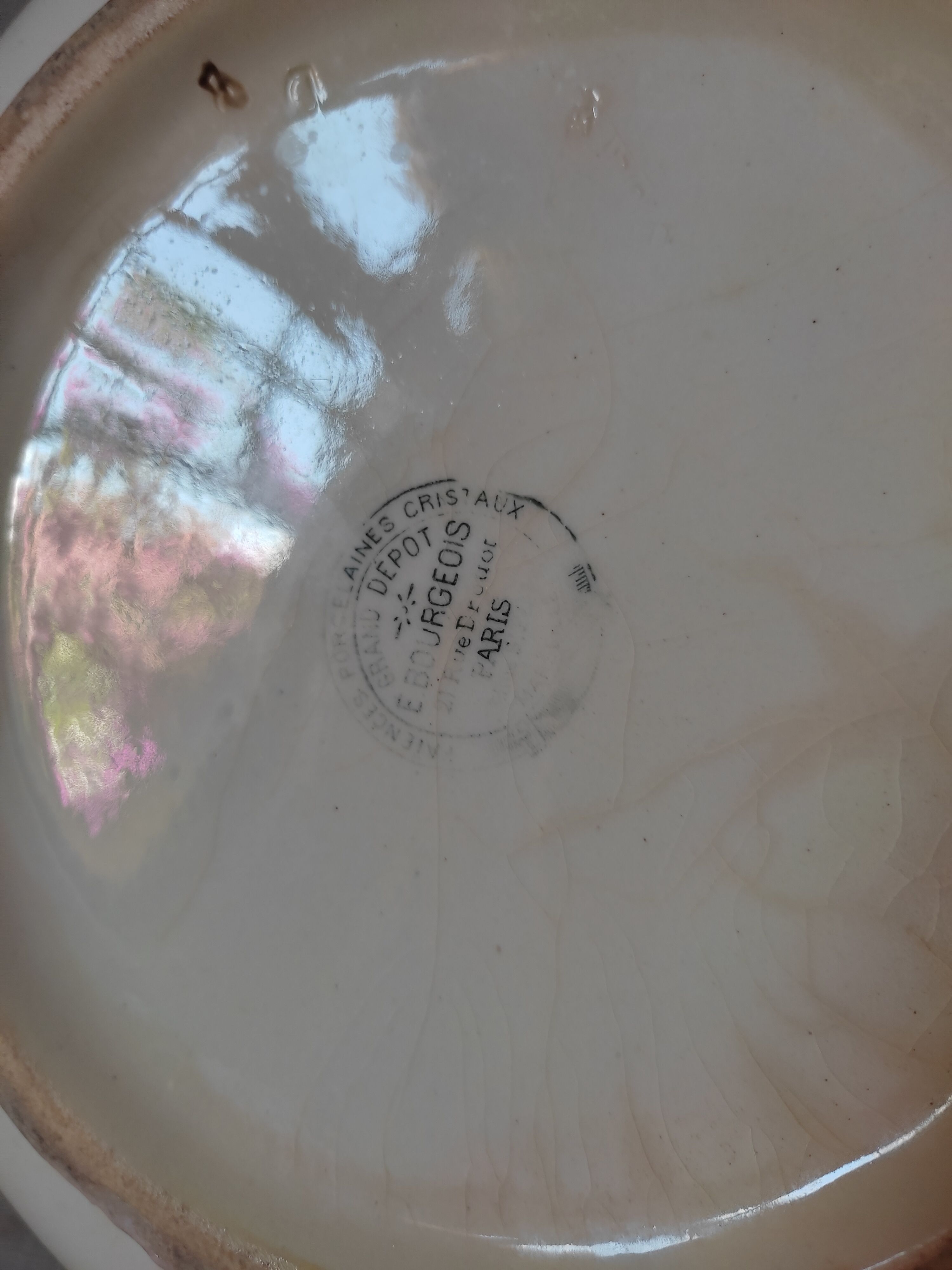 Earthenware bowl by Gien