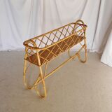 50s Wicker planter