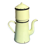 Enamelled coffee maker