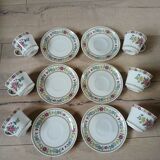 6 tasses + soupes anciennes/ années 50