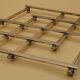 Expandable silver metal trivet