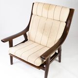 Fauteuil en chêne Hans J. Wegner fabriqué par Getama 60